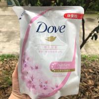 Dove多芬沐浴露400g补充袋装樱花甜香深层莹润沐浴乳滋养美肤留香 400毫升多芬沐浴露袋 1袋