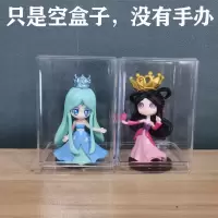 叶罗丽精灵梦盲盒一套全套肓盒手办糕摆件女孩夜萝莉盲盒手办娃娃 亚克力高透2个[不包括手办]