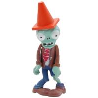 植物大战僵尸玩具单个路障铁桶僵尸太阳神牛仔僵尸巨人小鬼 路障僵尸