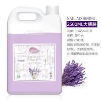 卸甲水美甲专用大瓶桶凝胶清洁快干水不伤手洗甲水美甲工具全套装 大瓶卸甲水2500ml