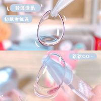 学生专用隐形眼镜全视年抛小直径美瞳透明白片水润高清近视镜 透明片(2片装)+盒 0