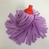 洁客船长鹿皮巾拖把圆头老式墩布鸡皮巾鹿皮绒吸水传统家用拖布 拖把头1个(不带杆)颜色随机