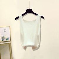 大码女装200斤胖妹妹秋季套装女条纹衬衫小吊带显瘦牛仔裤三件套[15天内发货] 白色吊带 M [建议80-100斤]