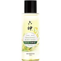 六神沐浴露劲凉酷爽爽肤乳液久留香易冲洗三重薄荷清凉沐浴液男女 特价 活力马鞭草沐浴露180ml +浴球+关注先发