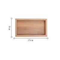 厨房用品油瓶调料置物架收纳调味盒多功能创意多层竹架厨房置物架 竹盒 2格