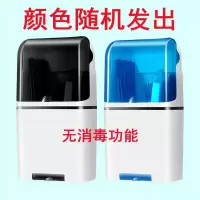 新款筷子盒家用多功能智能消毒风干防尘霉壁挂式厨房收纳筷子盒 普通款黑色[无消毒风干偏小]