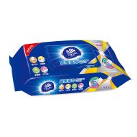 维达厨房湿巾轻松去吸油去污油烟机柠檬清香味装厨房专用家庭装 4 8片(吸油去污)