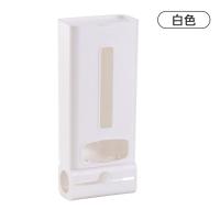 垃圾袋收纳盒神器塑料袋收集器壁挂式厨房大容量免打孔袋子整理盒 白色[1个] 免打孔自粘垃圾袋收纳盒 (升级款)