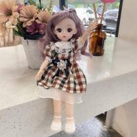 换装芭比洋娃娃套装礼盒女孩公主儿童玩具梦幻衣橱城堡豪宅儿童节 30厘米可爱娃娃(1娃娃)