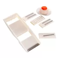 切菜神器土豆丝切丝器家用多功能土豆片切片擦丝萝卜刨丝厨房神器 多 功能切菜器 (普通款)[11件套