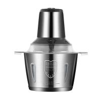 电动绞菜绞肉机多功能家用料理器碎菜器厨房蔬菜蒜泥搅肉机碎肉宝 一副原装刀+刮刀+防滑垫 2升容量双速塑料杯