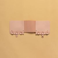 折叠水池挡水板洗菜池挡油板水槽台面伸缩吸盘家用防溅水隔水挡板 挡水板[粉色]可伸缩环保材质