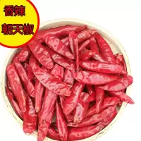 辣椒干特辣魔鬼椒超辣辣椒香辣朝天椒辣椒粉细中粗巨辣特香干辣椒 香辣朝天椒100g 整个辣椒干