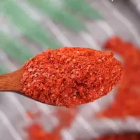 延边辣椒面无色素朝鲜族辣椒粉韩国泡菜延边辣椒细粉 粗粉 大粗粉 中粗辣椒面500克