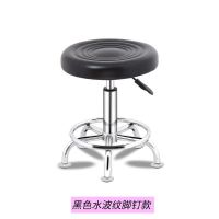 特价家用电脑椅学生椅子旋转升降美容凳子防爆吧台椅前台靠背转椅 升级黑脚钉