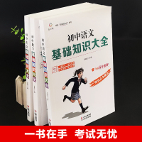 2021新版初中生语文数学英语基础知识大全初三提分教辅知识清单中考辅导复习资料语法大全语数英外知识点总结及重难点考点突破