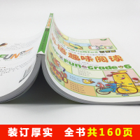 小学生英语趣味阅读六年级 阅读理解专项强化训练英语阅读练习6年级小学同步英语练习辅导资料书小学英语语法学音标