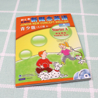 正版 朗文外研社新概念英语青少版(学生用书)入门级A(点读版)(附MP3+DVD光盘)少年儿童小学生幼儿零基础自学英语入