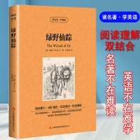 正版 读名著学英语 绿野仙踪 中英英汉对照双语读物原版英文版+中文版英语原著世界名著文学小说书籍全集 小学初中高中