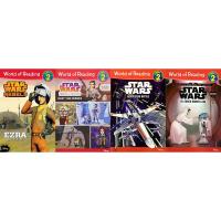 二阶段 星球大战分级读物 4册 Star Wars World of Reading L2 英文原版儿童分级阅读图画书