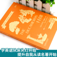 十日谈 床头灯英语5000词读物 床头灯系列中英文原版小说英语分级阅读适合大学英语四级以上课外阅读书籍可搭书虫牛津英汉双
