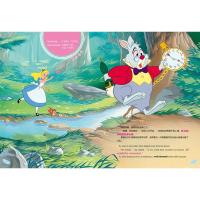 正版爱丽丝梦游仙境中英文双语绘本 青少儿童迪士尼英语家庭版经典电影故事 7-10-12岁小学生二三四五六年级课外阅读物图