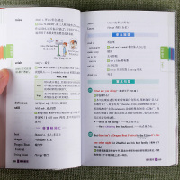 绿卡图书 PASS图解速记初中英语2021版RJ版第6次修订全彩版含中考真题 赠高效学测卡 4合1英语词汇单词短语句型随