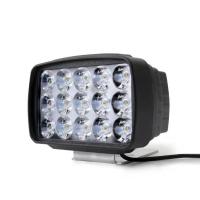 汽车led大灯12V24V货车LED射灯超亮越野车改装灯摩托车灯挖掘机灯 2寸方大视野