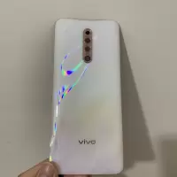 vivoX27Pro原装后盖玻璃全新原厂后屏盖X27手机电池盖中框后壳盖 X27Pro后盖[贝母白]原装全新