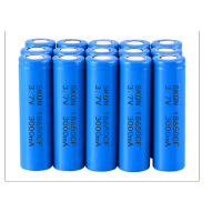 3.7V 4.2V 5V 唱戏机音响锂电池LED灯手电监控钓鱼灯锂电池18650 3000mAh 平头 18650