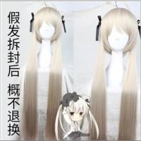 缘之空春日野穹COS假发 穹妹动漫假毛奶灰金假发兔子玩偶 穹妹假发(送法网) 均码