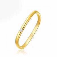 七夕礼物送女朋友小方戒指女ins不掉色素圈指环情侣对戒指环 小方戒(普通包装) 5号(参考80-90斤)