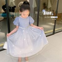冰雪奇缘2公主裙女童连衣裙夏季儿童蓬蓬裙爱莎2021elsa礼服艾沙 款式1 无披风码数偏小 110 标准码数