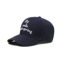 儿童帽子女童夏季棒球帽男童鸭舌帽百搭韩版宝宝遮阳帽防晒太阳帽 藏青色 2-5岁（头围49-51CM）