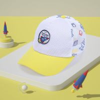 儿童帽子夏季薄款男童女童防晒棒球帽宝宝遮阳鸭舌帽韩版网眼夏天 +[柠檬黄]防紫外线[火箭]+ 50码:建议1-3岁