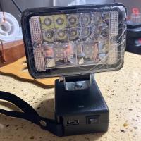 大艺款,牧田款,南威款使用工作灯,应急灯,单独开关带usb手机充电 大艺款(不含电池)