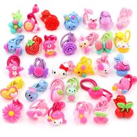 儿童皮筋不伤发女童头绳韩国宝宝发饰发圈扎头发橡皮筋小女孩头饰 随机混发(成对)好用不伤发 10根(好看百搭不伤头发)