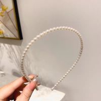 ins风森系发箍韩版外戴百搭珍珠发箍超仙超百搭气质发箍头箍女 极细珍珠(精致甜美)