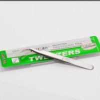 嫁接睫毛镊子专用 高精度专业种假睫毛镊子夹 山茶花开花专业工具 嫁接弯头镊子