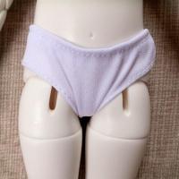 【泡泡家BJD.SD娃内裤白色蕾丝边基础小裤衩8分17cm6分4分3分小布 6内裤一条无花边 只有一条内裤