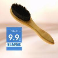 天然木柄鞋刷子 皮鞋大衣手柄板刷家用洗鞋软硬适中黑色毛多功能 天然木柄鞋刷子 皮鞋大衣手柄板刷家用洗鞋软硬适中黑色毛多功