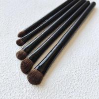 眼影刷套装软毛高颜值真马毛细节鼻影遮瑕晕染化妆刷一套五支收纳 5支装马毛眼影刷