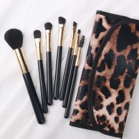 化妆刷套装全套组合初学者刷子化妆套刷彩妆刷眼影刷粉刷化妆工具 7支黑金色套装