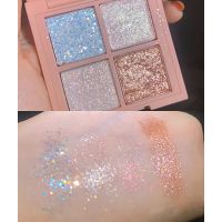 ins超火眼影盘闪粉珠光防水品牌闪珠亮片平价小众小盘便携bling闪 07#闪耀钻石 眼影(单品)