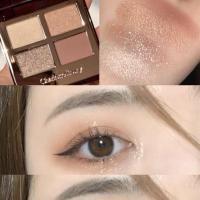 英国CharlotteTilburyCT经典四色眼影盘小样Exaggereyes/ Exggereyes灰棕紫