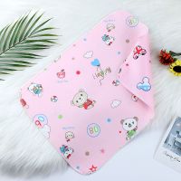 四季款水晶绒隔尿垫双面防水可洗透气新生婴儿尿垫月经姨妈垫老人 粉色(1条装) 30*40cm