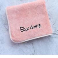 毛巾吸水不掉毛加厚速干男式女式儿童高档青春派面巾浴巾套装批发 粉色 毛巾一条装