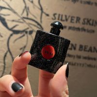 大牌Q版香水小样试用装反转巴黎黑鸦片自由之水 女士持久淡香 黑鸦片-7.5ml