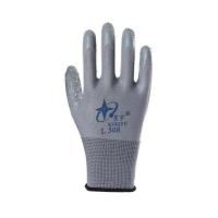 星宇劳保手套钢筋木工防滑皱纹手套L508耐磨 磨浸胶工作防护手套 L508十二双全胶 M中码