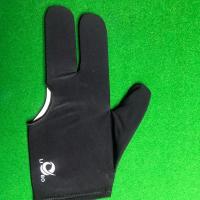 台球杆手套配件三指手套左手套球房会员手套 6六只装送一只